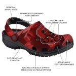 Cornell Big Red Fans Clogs – Canyon Layers Red