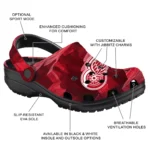 Detroit Red Wings Fans Clogs – Canyon Layers Red