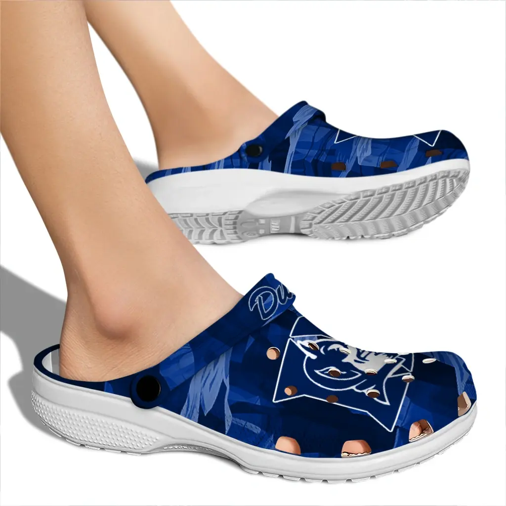 Duke Blue Devils Fans Clogs - Canyon Layers Blue Duke Blue Devils Fans Clogs - Canyon Layers Blue
