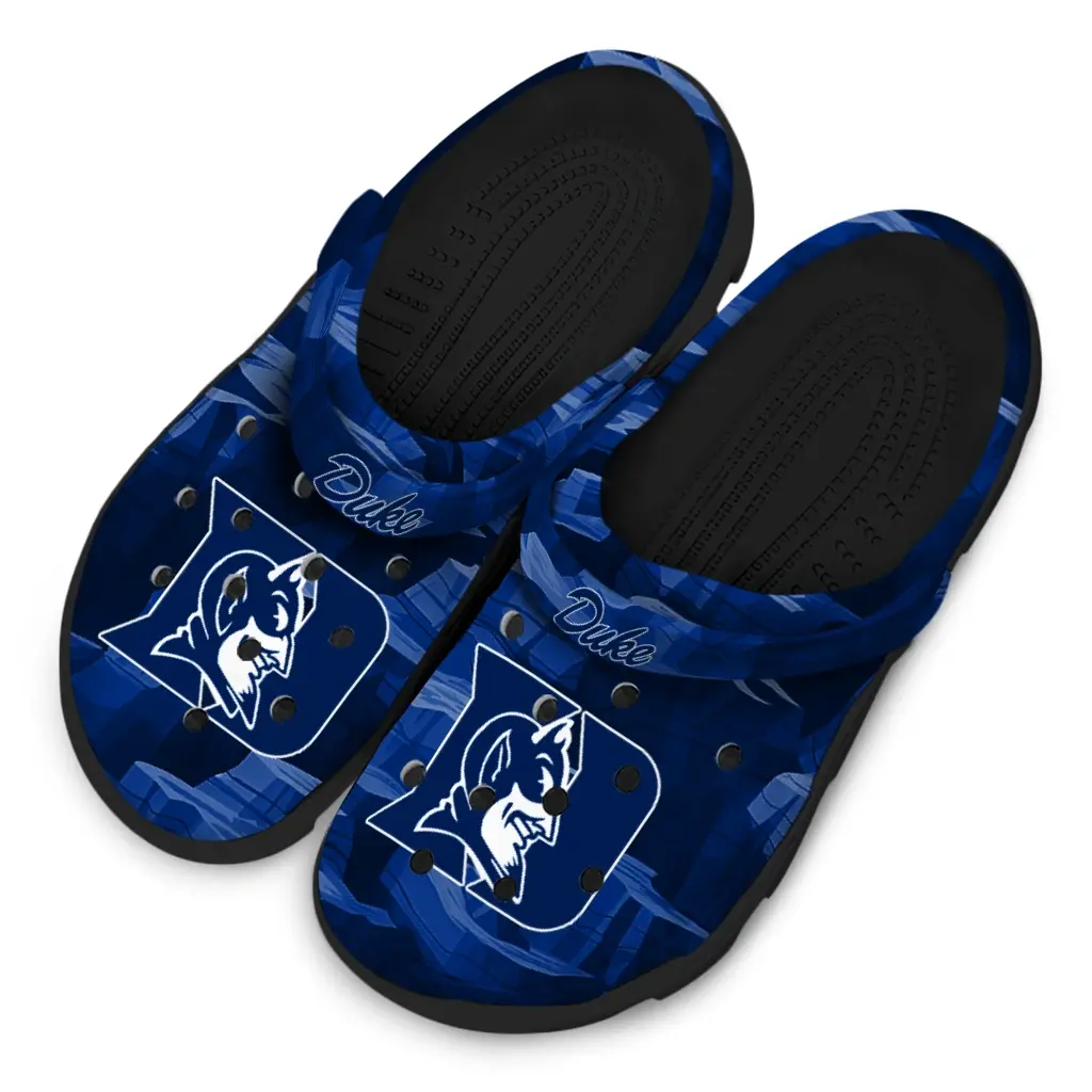 Duke Blue Devils Fans Clogs - Canyon Layers Blue Duke Blue Devils Fans Clogs - Canyon Layers Blue