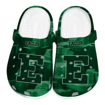 Eastern Michigan Eagles Fans Clogs - Canyon Layers Green