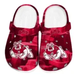 Fresno State Bulldogs Fans Clogs – Canyon Layers Red