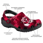 Fresno State Bulldogs Fans Clogs – Canyon Layers Red