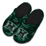 Hawaii Rainbow Warriors Fans Clogs – Canyon Layers Green