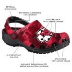 Kansas City Chiefs Fans Clogs – Canyon Layers Red