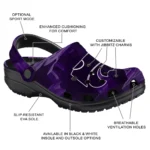 Kansas State Wildcats Fans Clogs – Canyon Layers Purple