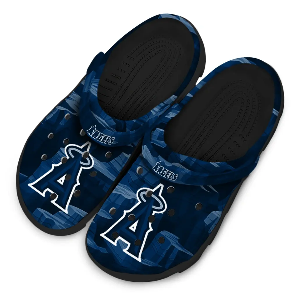 Los Angeles Angels Fans Clogs - Canyon Layers Blue Los Angeles Angels Fans Clogs - Canyon Layers Blue
