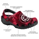 Los Angeles Clippers Fans Clogs – Canyon Layers Red