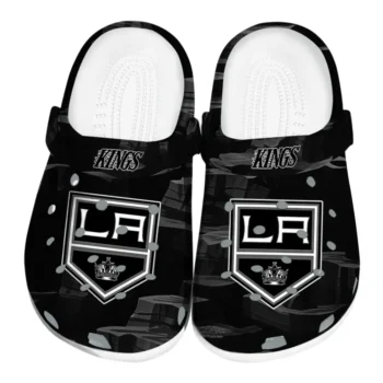 Los Angeles Kings Fans Clogs - Canyon Layers Black