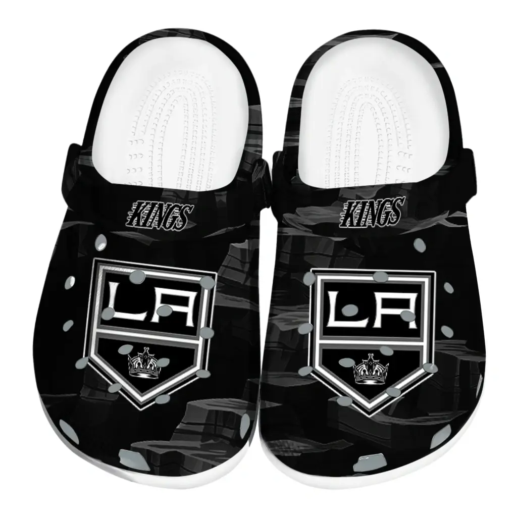Los Angeles Kings Fans Clogs - Canyon Layers Black Los Angeles Kings Fans Clogs - Canyon Layers Black