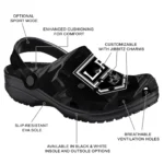 Los Angeles Kings Fans Clogs – Canyon Layers Black