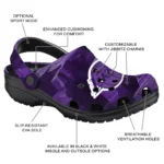 Los Angeles Lakers Fans Clogs – Canyon Layers Purple