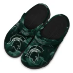 Michigan State Spartans Fans Clogs – Canyon Layers Dark Green