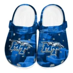 Middle Tennessee Blue Raiders Fans Clogs - Canyon Layers Blue 1 Middle Tennessee Blue Raiders Fans Clogs – Canyon Layers Blue
