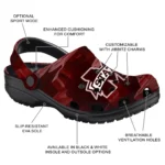 Mississippi State Bulldogs Fans Clogs – Canyon Layers Maroon