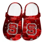 NC State Wolfpack Fans Clogs – Canyon Layers Red