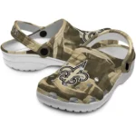 New Orleans Saints Fans Clogs – Canyon Layers Brown