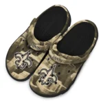 New Orleans Saints Fans Clogs – Canyon Layers Brown