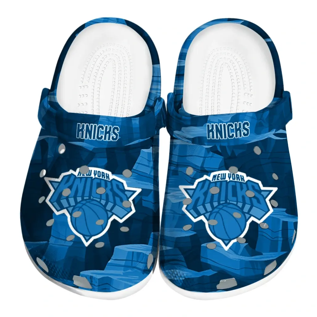 New York Knicks Fans Clogs - Canyon Layers Blue New York Knicks Fans Clogs - Canyon Layers Blue