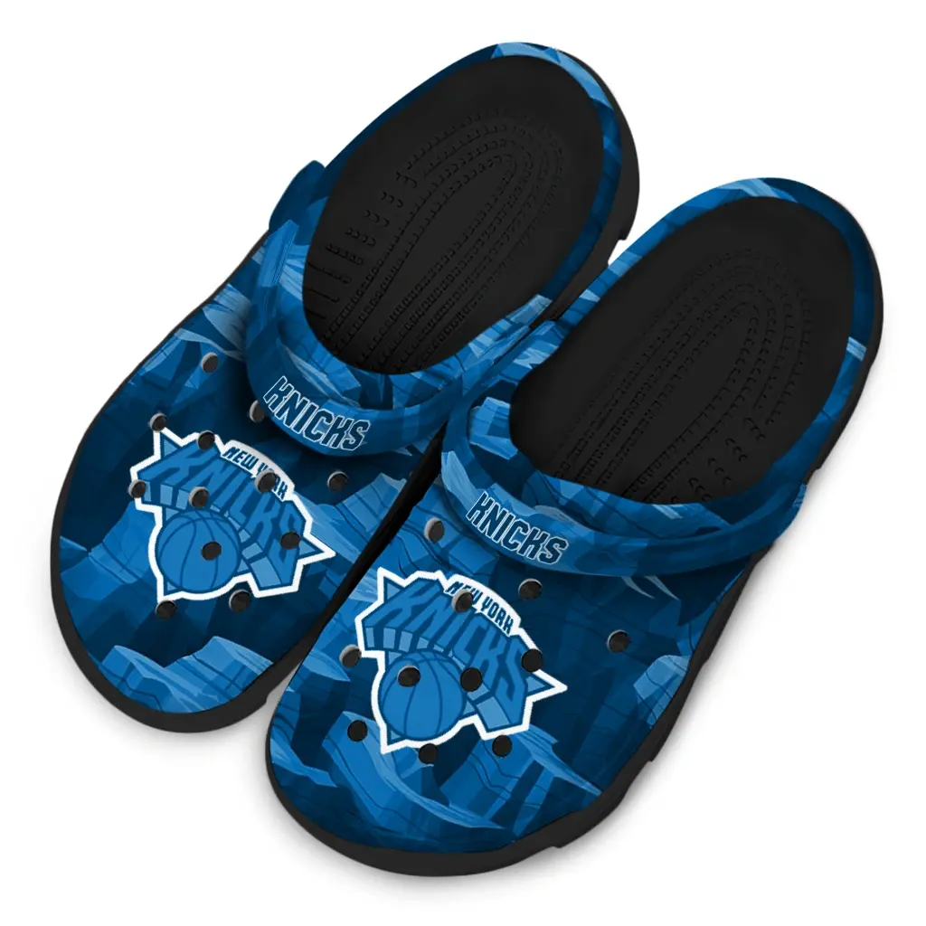 New York Knicks Fans Clogs - Canyon Layers Blue New York Knicks Fans Clogs - Canyon Layers Blue