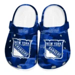 New York Rangers Fans Clogs – Canyon Layers Blue
