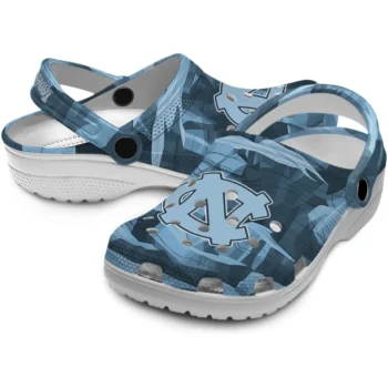 North Carolina Tar Heels Fans Clogs - Canyon Layers Blue