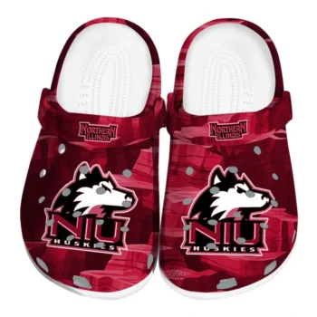Northern Illinois Huskies Fans Clogs - Canyon Layers Red