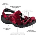 Northern Illinois Huskies Fans Clogs – Canyon Layers Red