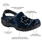 Notre Dame Fighting Irish Fans Clogs – Canyon Layers Dark Blue