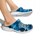 Oklahoma City Thunder Fans Clogs – Canyon Layers Blue