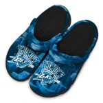 Oklahoma City Thunder Fans Clogs – Canyon Layers Blue