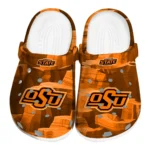 Oklahoma State Cowboys Fans Clogs – Canyon Layers Orange