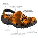 Oklahoma State Cowboys Fans Clogs – Canyon Layers Orange