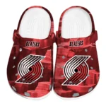 Portland Trail Blazers Fans Clogs - Canyon Layers Red 1 Portland Trail Blazers Fans Clogs – Canyon Layers Red