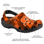 Sam Houston Bearkats Fans Clogs – Canyon Layers Orange
