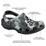 San Antonio Spurs Fans Clogs – Canyon Layers Gray