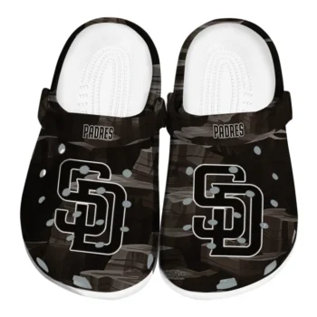 San Diego Padres Fans Clogs - Canyon Layers Black