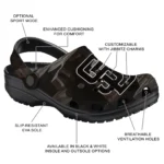 San Diego Padres Fans Clogs – Canyon Layers Black