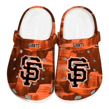 San Francisco Giants Fans Clogs - Canyon Layers Orange