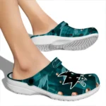 San Jose Sharks Fans Clogs – Canyon Layers Teal