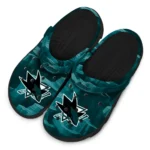 San Jose Sharks Fans Clogs – Canyon Layers Teal