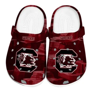 South Carolina Gamecocks Fans Clogs - Canyon Layers Dark Red