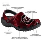 South Carolina Gamecocks Fans Clogs – Canyon Layers Dark Red