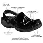 Southern Miss Golden Eagles Fans Clogs – Canyon Layers Black