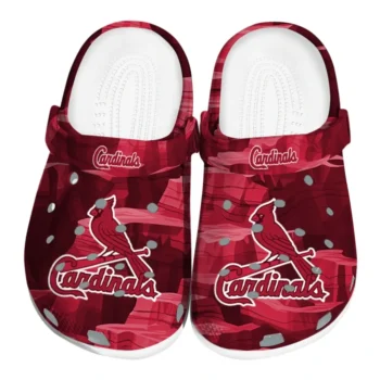 St. Louis Cardinals Fans Clogs - Canyon Layers Red