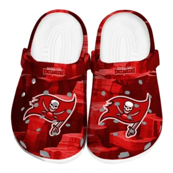 Tampa Bay Buccaneers Fans Clogs Canyon Layers Red Best Selling