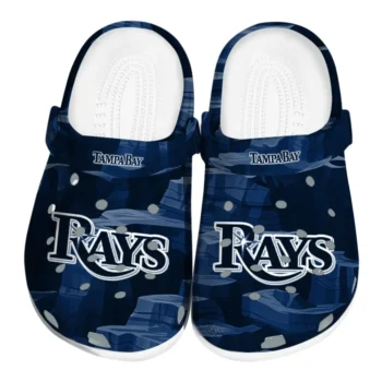 Tampa Bay Rays Fans Clogs - Canyon Layers Blue