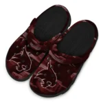 Texas State Bobcats Fans Clogs – Canyon Layers Dark Red
