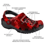 Texas Tech Red Raiders Fans Clogs – Canyon Layers Red