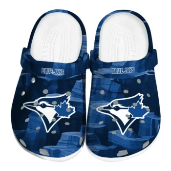 Toronto Blue Jays Fans Clogs - Canyon Layers Blue